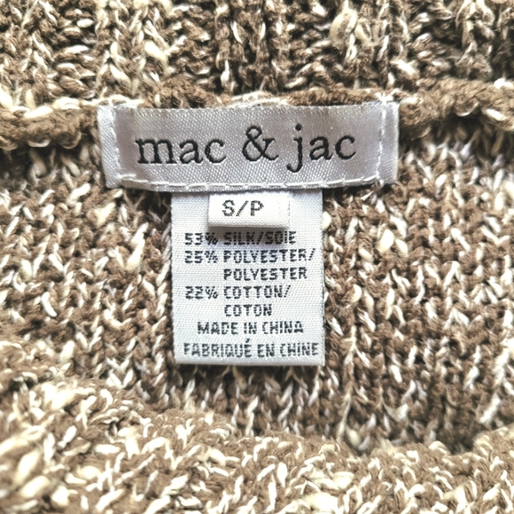 Mac & Jac Fringe Collar L/S Sweater - Picture 9 of 9